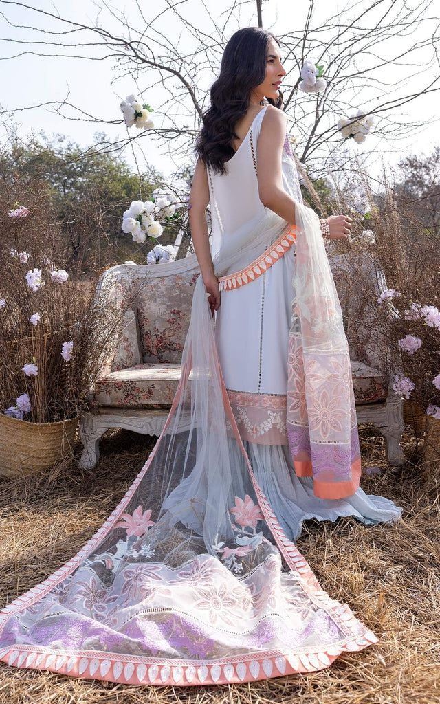Liliana by Asifa & Nabeel Embroidered Lawn Suits Unstitched 3 Piece AN21SS 03 Irena - Spring / Summer Collection main image 1
