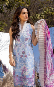 Asifa & Nabeel Aleyna Premium Embroidered Lawn Unstitched 3Pc ASL–10