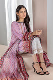 Bonanza Satrangi Printed Lawn 2Pc Suit ASO222P18 Lilac Snow - FaisalFabrics.pk