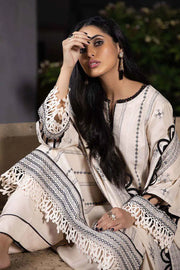 Gul Ahmed Pure Joy of Winter Embroidered Karandi 3Pc Suit AY-12015