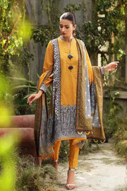 Gul Ahmed Pure Joy of Winter Printed Karandi 3Pc Suit AY-12022 B