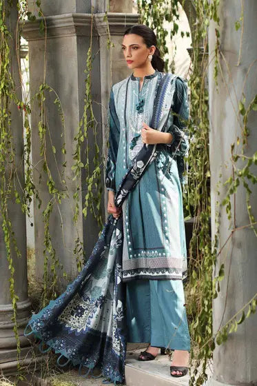 Gul Ahmed Pure Joy of Winter Embroidered Karandi 3Pc Suit AY-12031