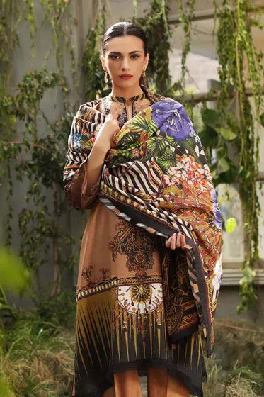 Gul Ahmed Pure Joy of Winter Embroidered Karandi 3Pc Suit AY-12032