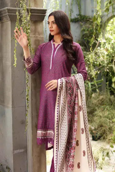 Gul Ahmed Pure Joy of Winter Printed Karandi 3Pc Suit AY-12034 A