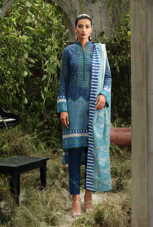Gul Ahmed Pure Joy of Winter Embroidered Karandi 3Pc Suit AY-12020