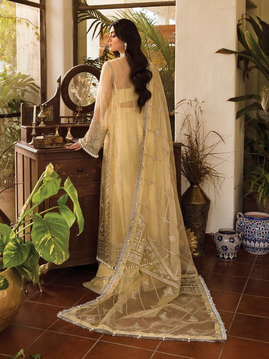 Mehrbano Ayzel by Afrozeh Embroidered Luxury Formal Suit AZ-V3-01