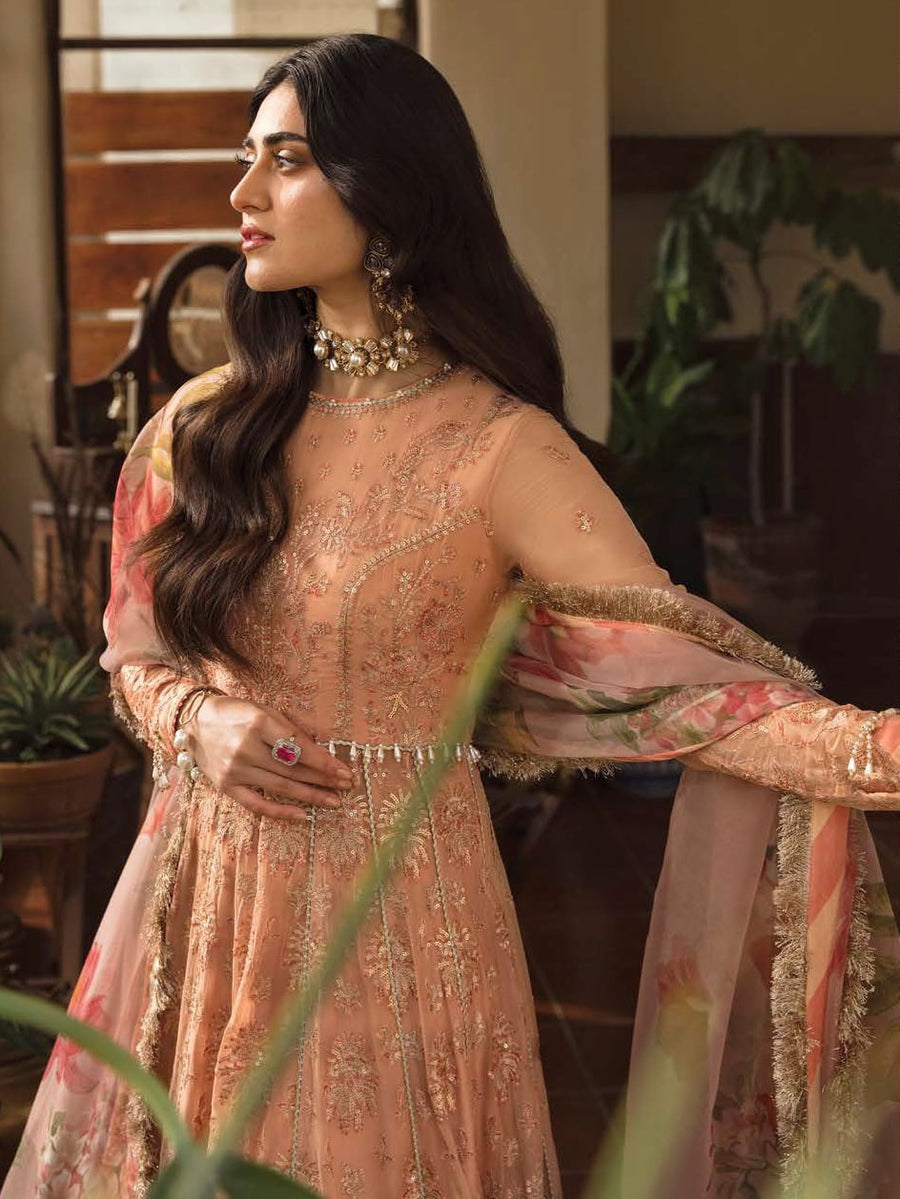 Mehrbano Ayzel by Afrozeh Embroidered Luxury Formal Suit AZ-V3-03