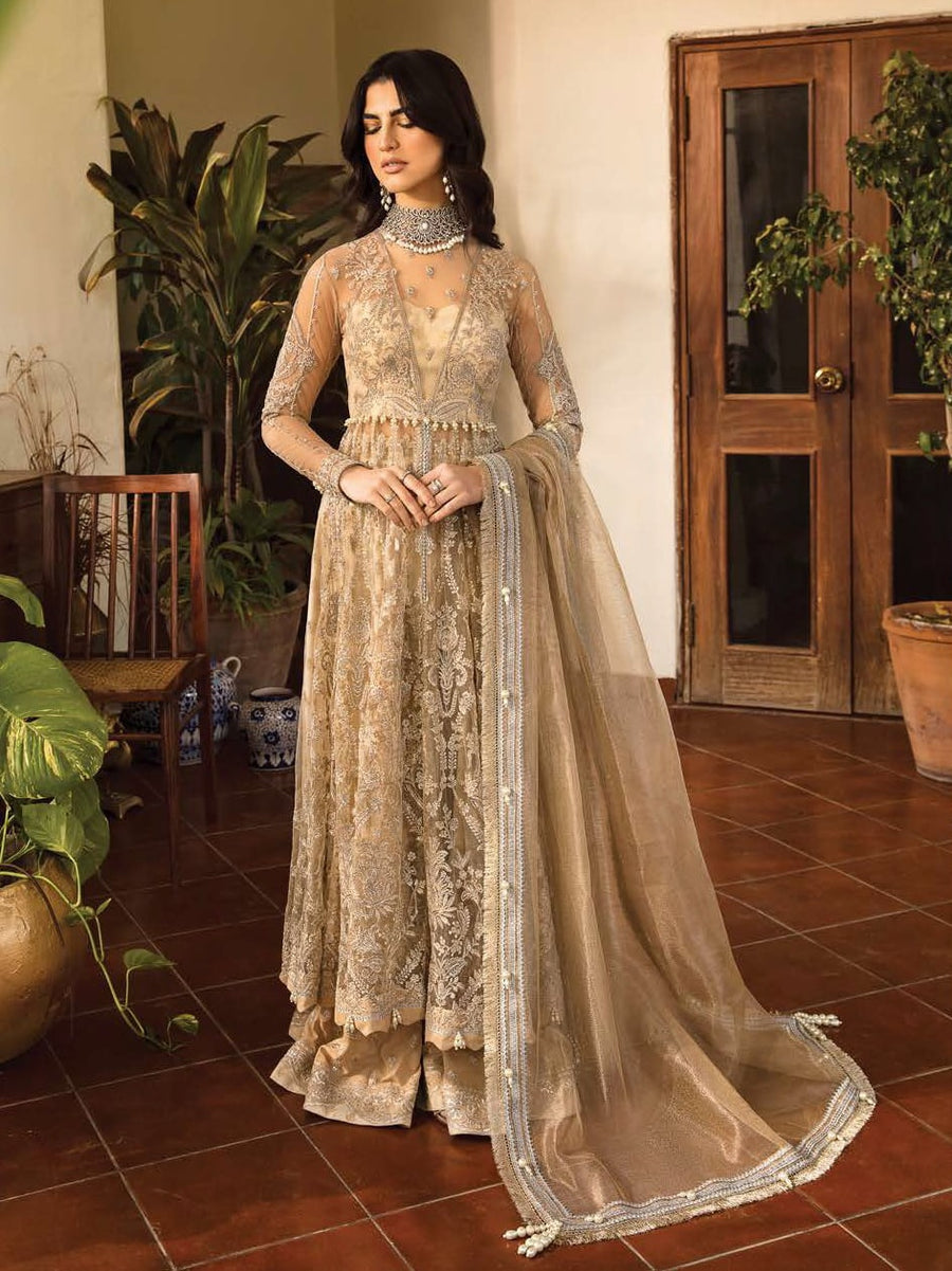 Mehrbano Ayzel by Afrozeh Embroidered Luxury Formal Suit AZ-V3-06