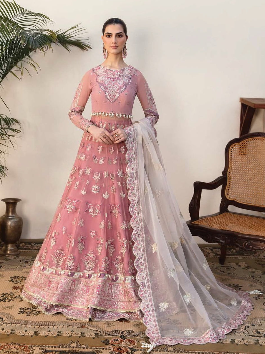 Mehrbano Ayzel by Afrozeh Embroidered Luxury Formal Suit AZ-V3-08