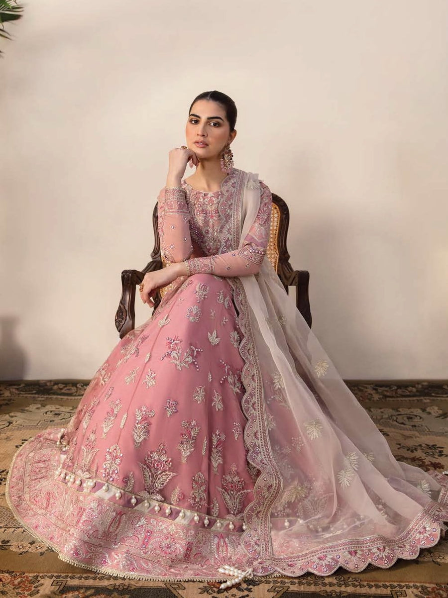 Mehrbano Ayzel by Afrozeh Embroidered Luxury Formal Suit AZ-V3-08