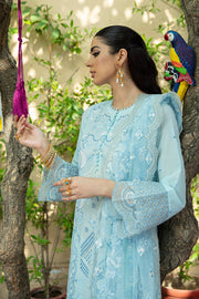GISELE Mehrma Luxury Lawn Unstitched 3Pc Suit - AZALIA