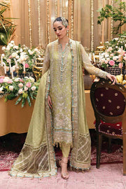 Afrozeh Nouroz Unstitched Luxury Chiffon 3Pc Suit AZ-03 Shirini