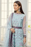 Alizeh Fashion Unstitched Embroidered Formal 3Pc Suit D-09 Aabyaan