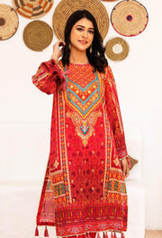 Adan's Libas Chunri Embroidered Lawn Unstitched 2Piece Suit D-01