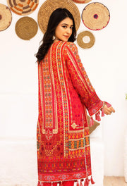 Adan's Libas Chunri Embroidered Lawn Unstitched 2Piece Suit D-01
