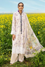 Adan's Libas Sarson Embroidered Lawn Unstitched 3Piece Suit D-07