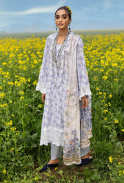Adan's Libas Sarson Embroidered Lawn Unstitched 3Piece Suit D-09