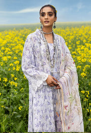 Adan's Libas Sarson Embroidered Lawn Unstitched 3Piece Suit D-09