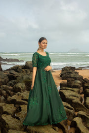 Sumaria’s Couture Formal Stitched 3Pc Suit - AFNAAN