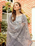 Afrozeh La Fleur Luxury Chiffon Collection 2020 3pc Suit 06-Lavender Mist - FaisalFabrics.pk