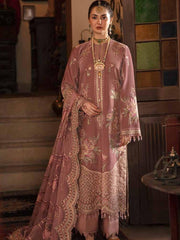 Afrozeh Naghma Luxury Velvet Unstitched 3Pc Suit D-01 Roshanara - FaisalFabrics.pk