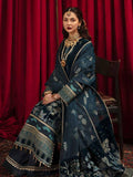 Afrozeh Naghma Luxury Velvet Unstitched 3Pc Suit D-03 Nor-e-Jan - FaisalFabrics.pk