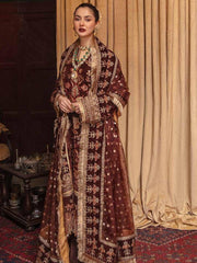 Afrozeh Naghma Luxury Velvet Unstitched 3Pc Suit D-05 Jahan Ara - FaisalFabrics.pk