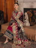 Afrozeh Naghma Luxury Velvet Unstitched 3Pc Suit D-06 Nawab Bai - FaisalFabrics.pk