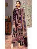 Afrozeh Naghma Luxury Velvet Embroidered 3 Piece Suit 02-Gul e Raana - FaisalFabrics.pk