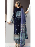 Afrozeh Naghma Luxury Velvet Embroidered 3 Piece Suit 03-Wanni - FaisalFabrics.pk