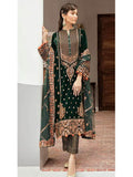 Afrozeh Naghma Luxury Velvet Embroidered 3 Piece Suit 04-Johar - FaisalFabrics.pk