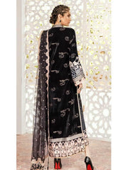 Afrozeh Naghma Luxury Velvet Embroidered 3 Piece Suit 06-Babil - FaisalFabrics.pk