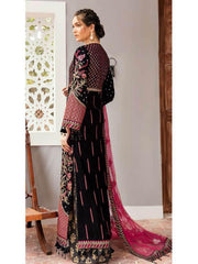 Afrozeh Naghma Luxury Velvet Embroidered 3 Piece Suit 10-Kali - FaisalFabrics.pk