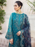 Afrozeh Shehnai Luxury Wedding Chiffon Unstitched 3pc Suit - Falak Naaz - FaisalFabrics.pk