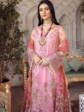 Afrozeh Shehnai Luxury Wedding Chiffon Unstitched 3pc Suit - Heer - FaisalFabrics.pk
