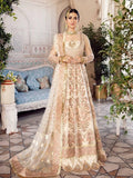 Afrozeh Shehnai Luxury Wedding Chiffon Unstitched 3pc Suit - Jahan Ara