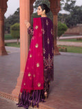Afrozeh Shehnai Luxury Wedding Chiffon Unstitched 3pc Suit - Meharma - FaisalFabrics.pk