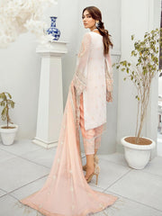 Akbar Aslam Luxury Chiffon Collection 2020 3pc Suit AAC-1306 DAISY - FaisalFabrics.pk