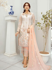 Akbar Aslam Luxury Chiffon Collection 2020 3pc Suit AAC-1306 DAISY - FaisalFabrics.pk