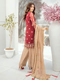 Akbar Aslam Luxury Chiffon Collection 2020 3pc Suit AAC-1310 FREESIA - FaisalFabrics.pk