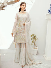 Akbar Aslam Luxury Chiffon Collection 2020 3pc Suit AAC-1318 VENDELA - FaisalFabrics.pk