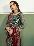 Akbar Aslam Luxury Chiffon Unstitched 3pc Suit AAW-2308 Quill - FaisalFabrics.pk