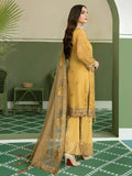 Akbar Aslam Luxury Chiffon Unstitched 3pc Suit AAW-2310 Daffodil - FaisalFabrics.pk