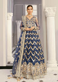 Akbar Aslam Libas e Khas Wedding Collection 3pc Suit AAWC-1329 PERIWINKLE