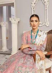 Akbar Aslam Libas e Khas Wedding Collection 3pc Suit AAWC-1345 VIOLET - FaisalFabrics.pk