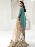 Alizeh Fashion Embroidered Chiffon 3Pc Suit D-05 Tiffany Glam - FaisalFabrics.pk