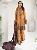 Alizeh Fashion Embroidered Chiffon 3Pc Suit D-07 Royal Amber