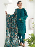 Alizeh Fashion Embroidered Chiffon 3Pc Suit D-09 Forest Enchantress