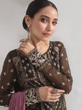 Alizeh Fashion Embroidered Chiffon 3Pc Suit D-11 Fleur Passion - FaisalFabrics.pk