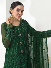 Alizeh Fashion Embroidered Chiffon 3Pc Suit D-12 Arcadia Grace - FaisalFabrics.pk